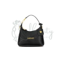 Versace Medusa Head Leather Shoulder Bag in Utah